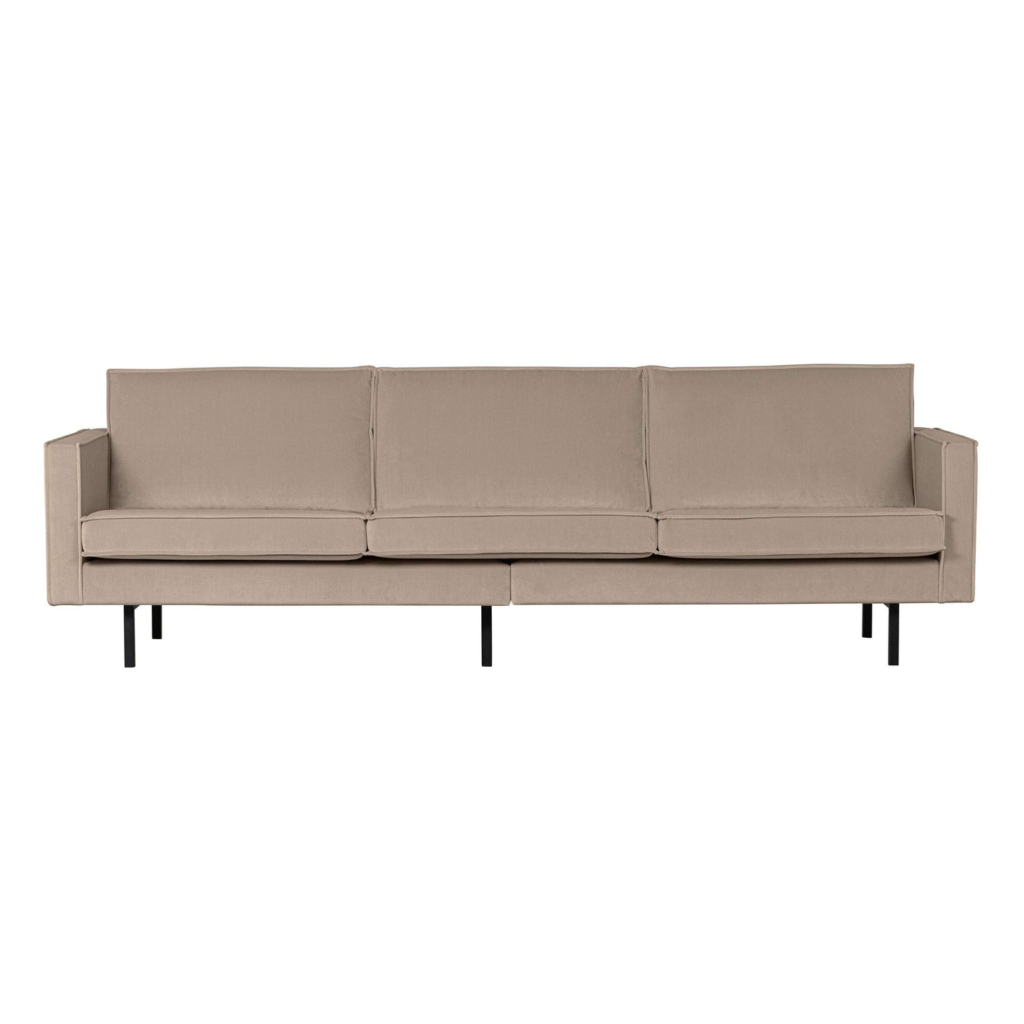 BePureHome Rodeo bank 3-zits velvet khaki