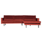 BePureHome Rodeo chaise longue rechts bruin