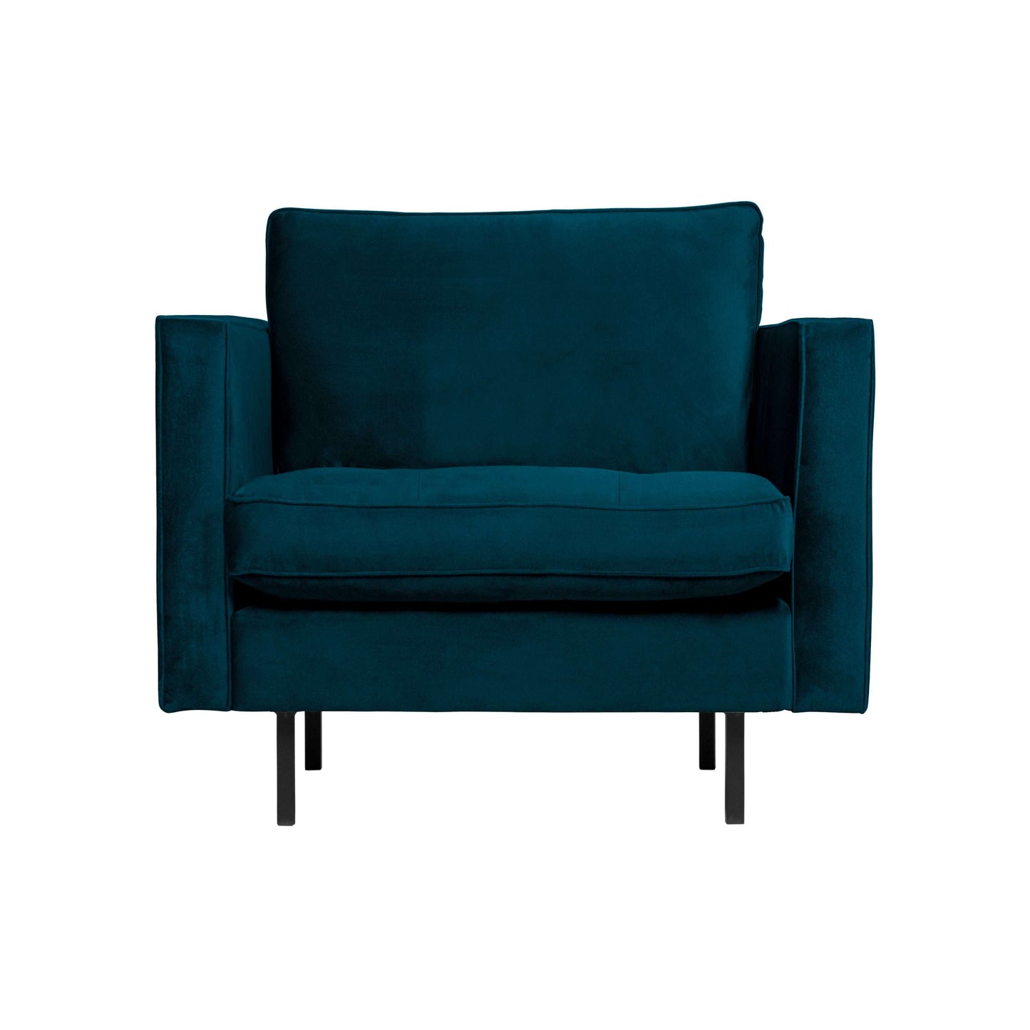 BePureHome Rodeo classic fauteuil blauw