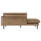 BePureHome Rodeo daybed rechts taupe