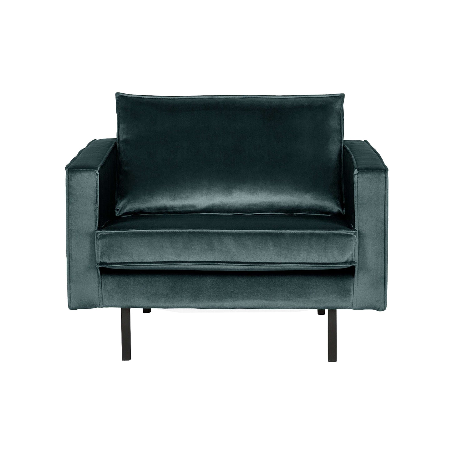 BePureHome Rodeo fauteuil blauw