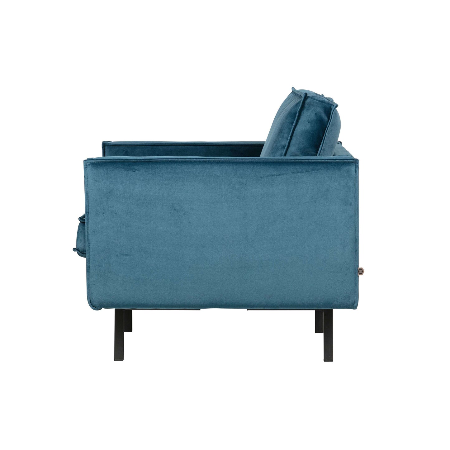 BePureHome Rodeo fauteuil blauw