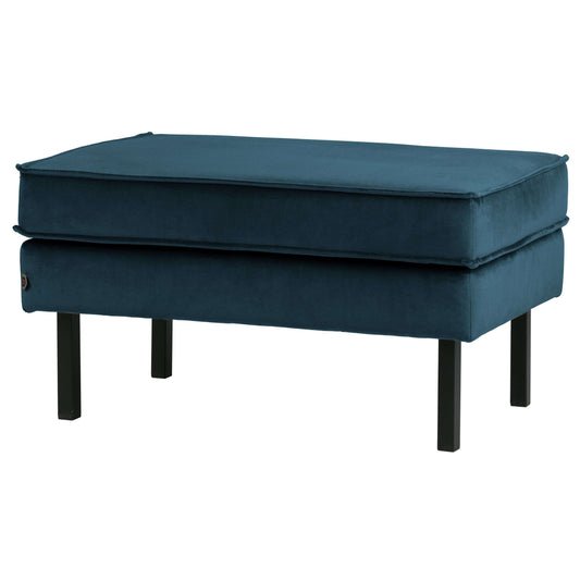 BePureHome Rodeo hocker op poten blauw