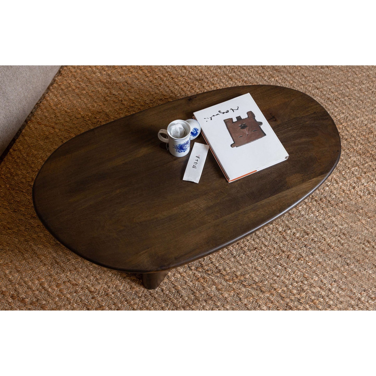 BePureHome Roundly salontafel walnut