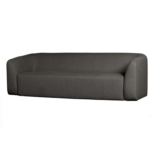 BePureHome Sloping 3-zits bank grey/black melange