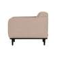 BePureHome Statement fauteuil met arm boucle beige