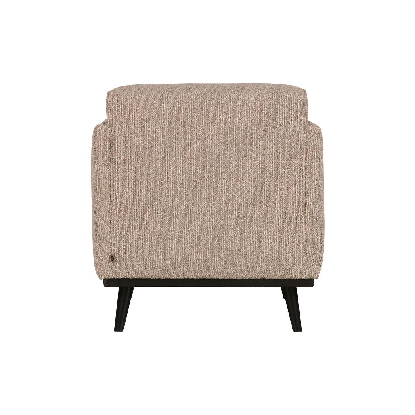 BePureHome Statement fauteuil met arm boucle beige