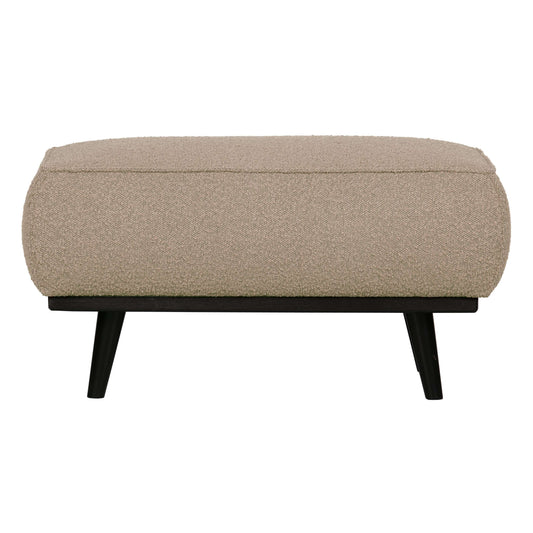 BePureHome Statement hocker boucle beige