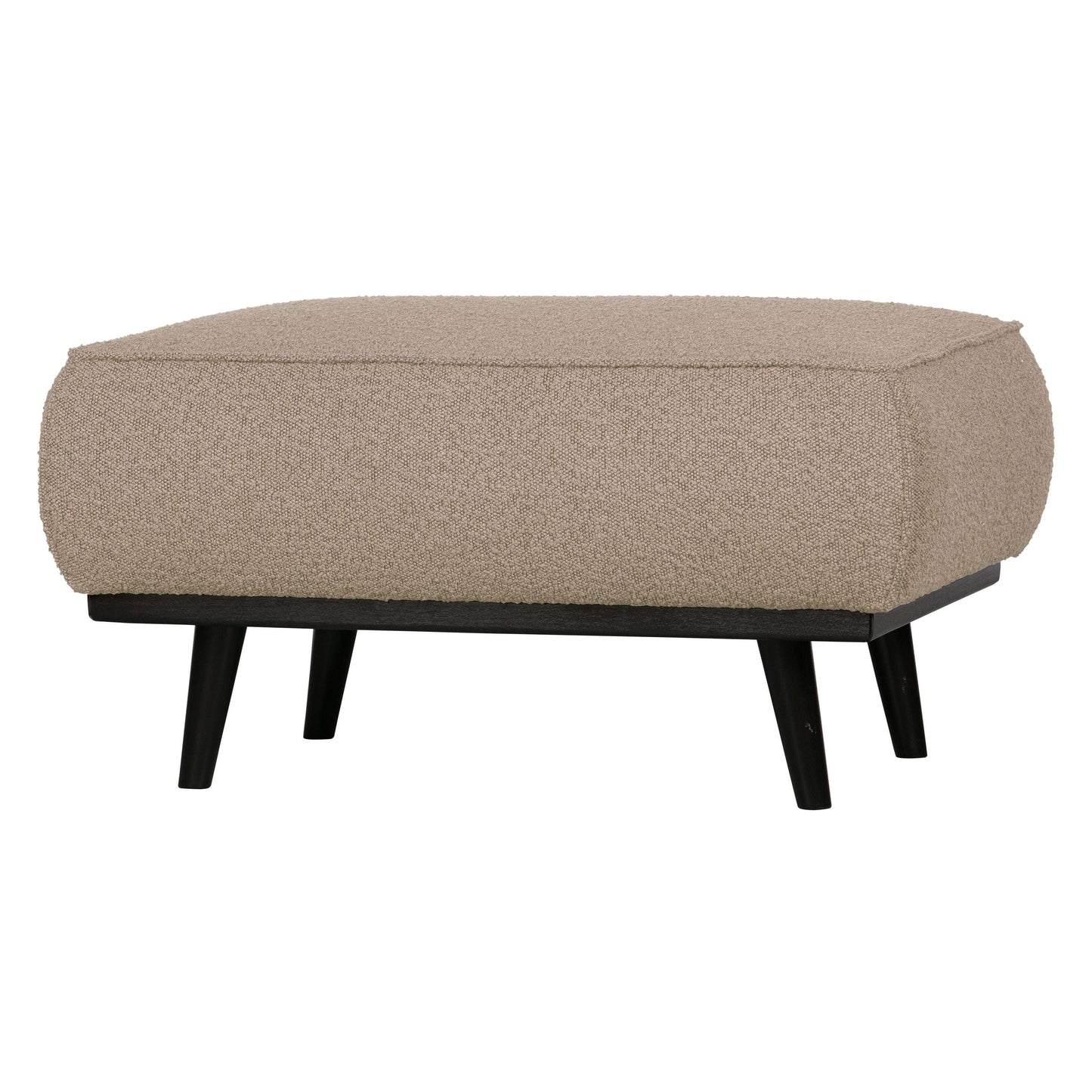 BePureHome Statement hocker boucle beige