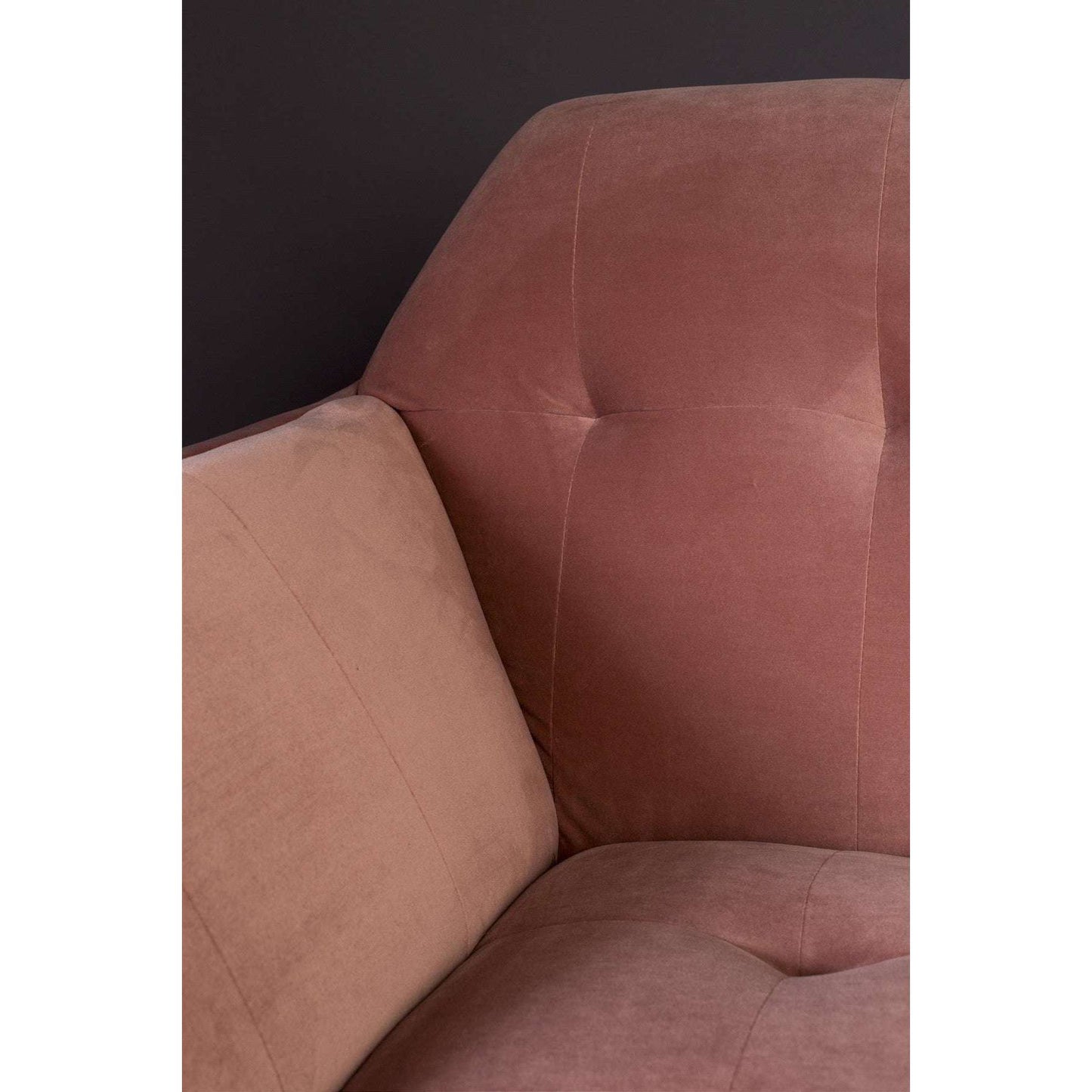 Dutchbone bank kate roze klei 79 x 148,5 x 80 cm