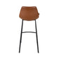 Dutchbone barstoel franky bruin 54 x 50 x 106 cm