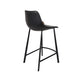 Dutchbone barstoel franky zwart 52 x 45 x 91 cm