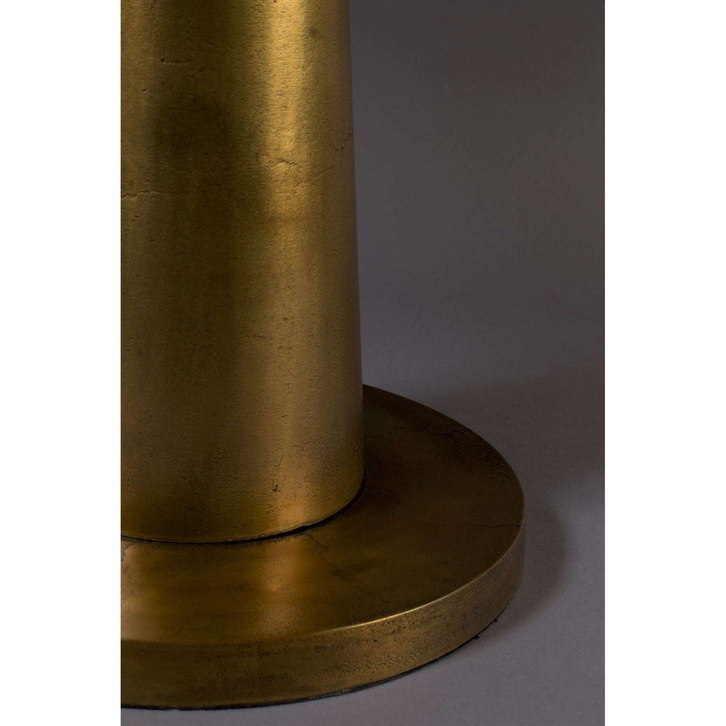 Dutchbone bijzettafel brute brass Ø63 x 49,5 cm
