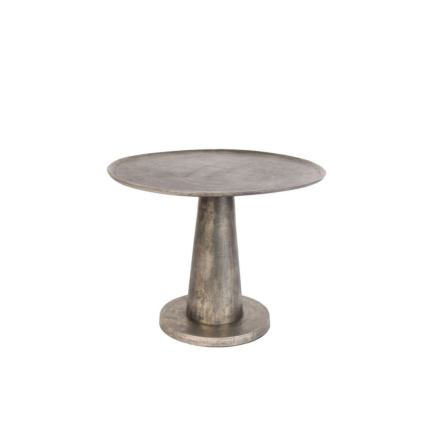 Dutchbone bijzettafel brute nickel Ø63 x 49,5 cm