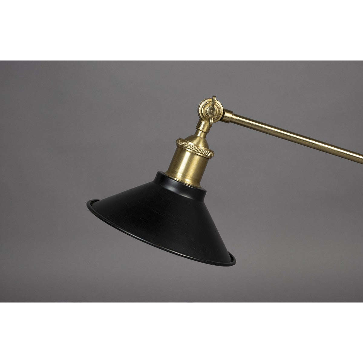 Dutchbone bureaulamp penelope zwart 64 x  18 x  50 cm