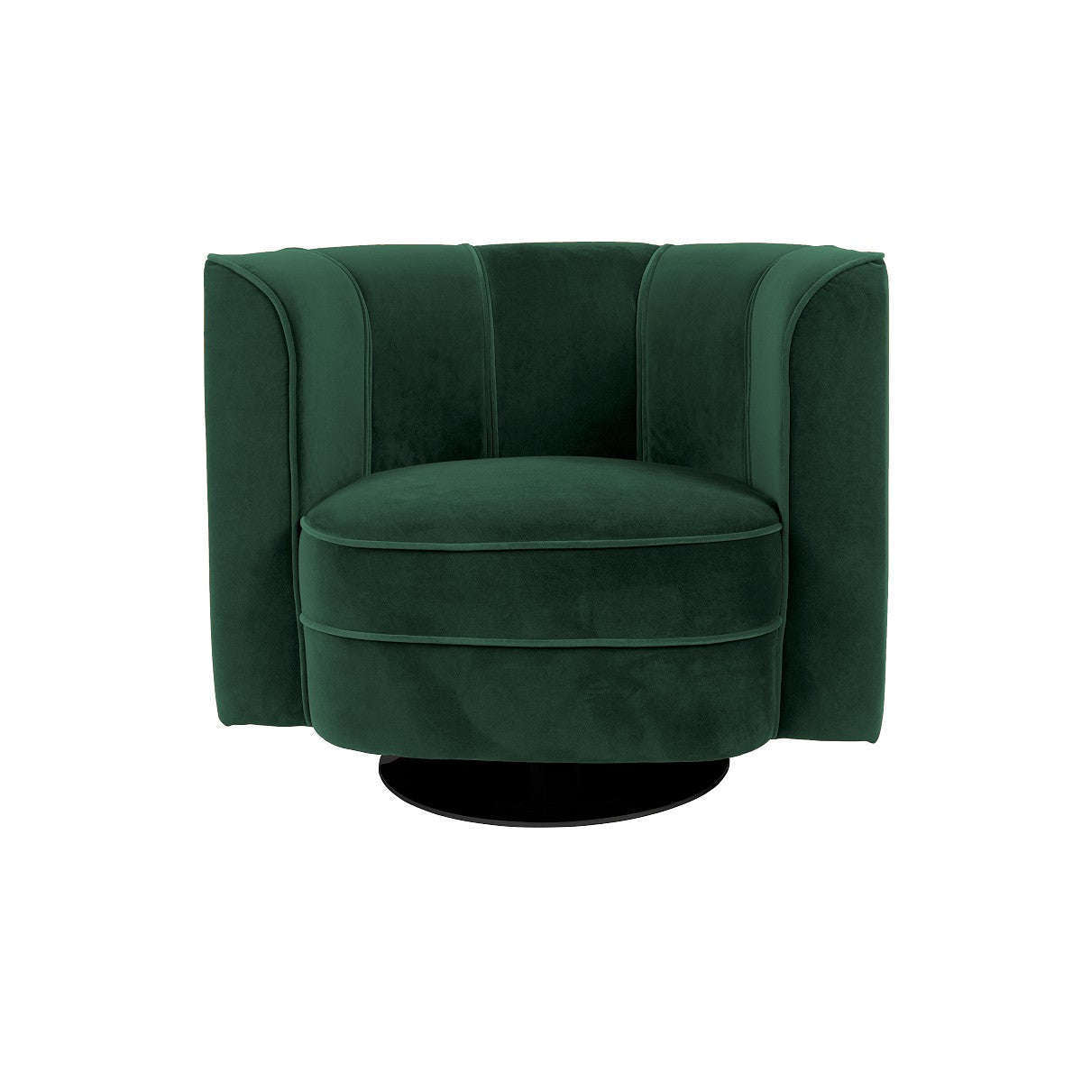 Dutchbone fauteuil flower groen 74 x 86 x 76 cm