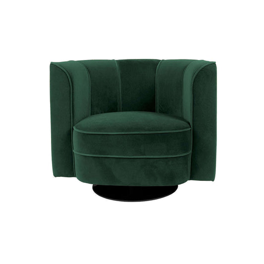 Dutchbone Flower fauteuil groen