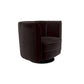 Dutchbone fauteuil flower zwart 74 x 86 x 76 cm