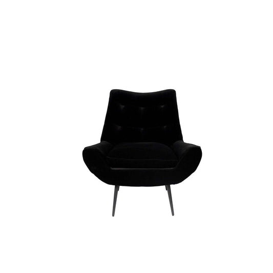 Dutchbone Glodis fauteuil nero zwart