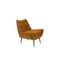 Dutchbone fauteuil glodis whiskey 79,5 x 80 x 83,5 cm