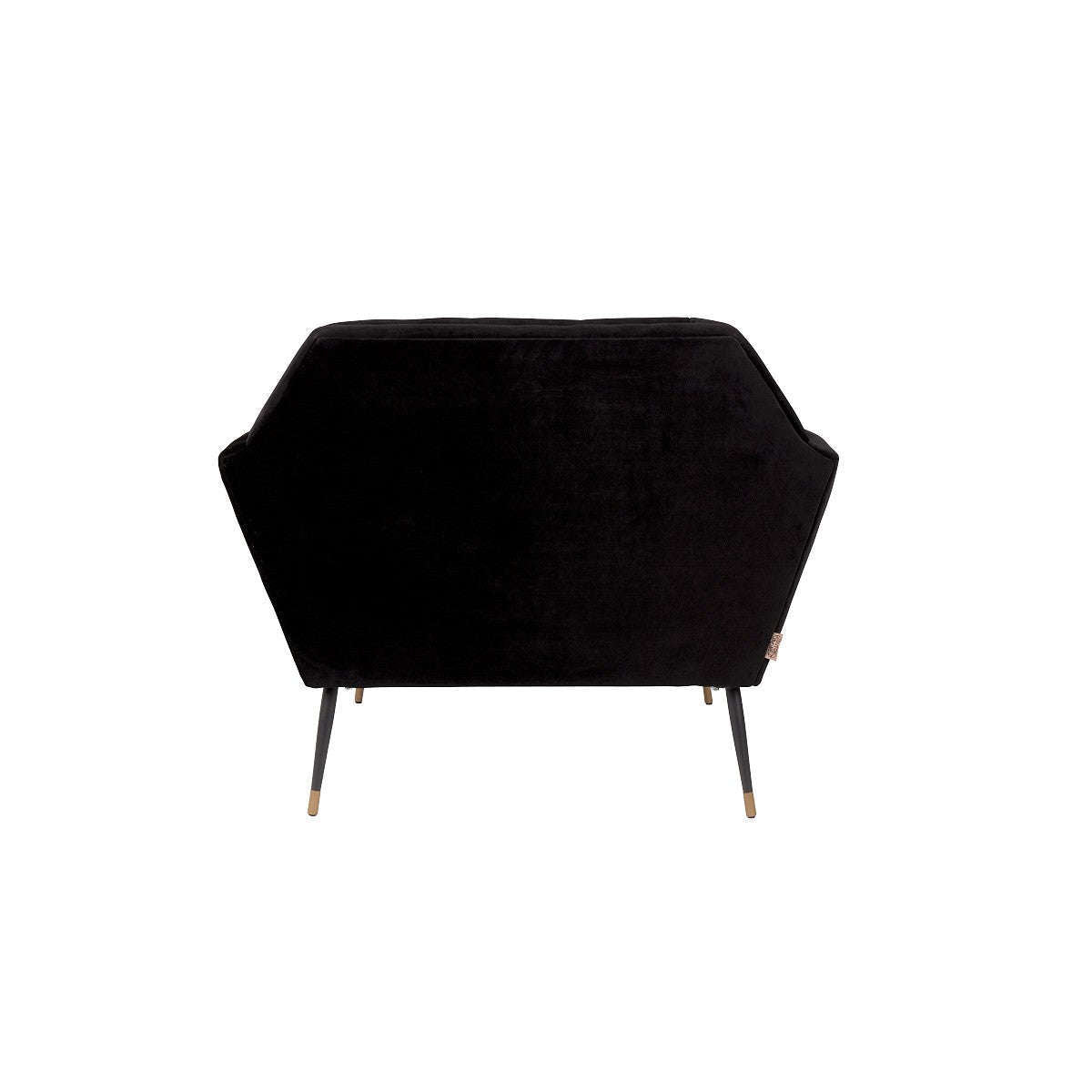 Dutchbone fauteuil kate zwart 79 x 95 x 80 cm