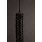 Dutchbone hanglamp boo zwart Ø22,5 x 155 cm