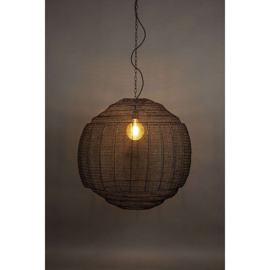 Dutchbone hanglamp Meezan xl zwart