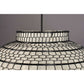 Dutchbone hanglamp ming rond  Ø50 x  170 cm