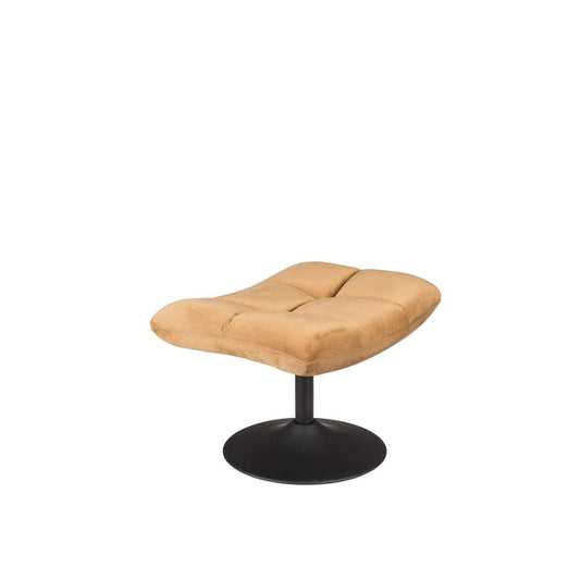 Dutchbone hocker bar velvet gouden bruin 51,5 x 67 x 46 cm