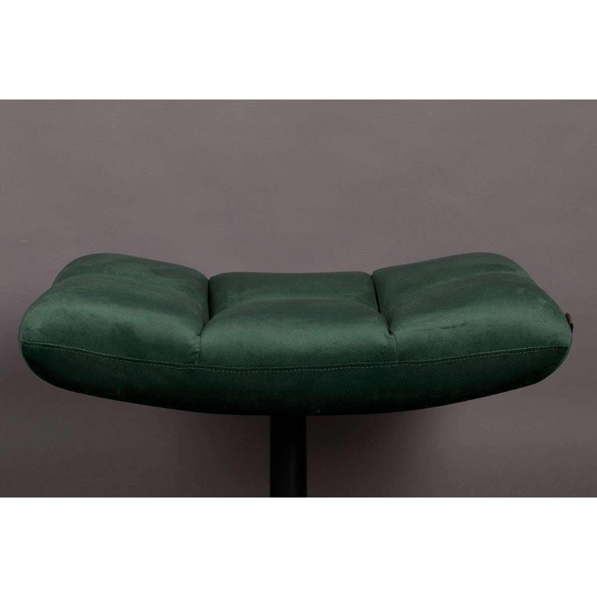 Dutchbone hocker bar velvet groen 51,5 x 67 x 46 cm