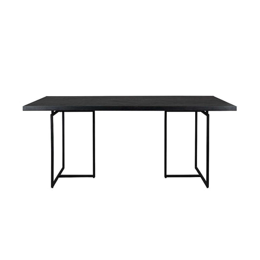 Dutchbone tafel Class zwart 180 x 90 cm