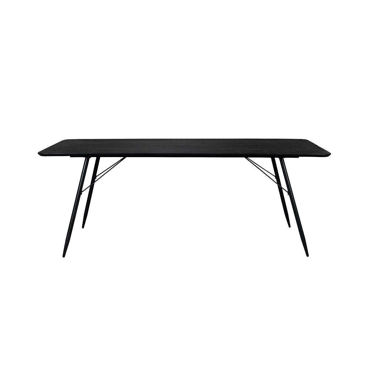 Dutchbone tafel Roger zwart 200 x 90 cm