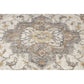 Dutchbone vloerkleed Amori grijs/oranje 160 x 230 cm
