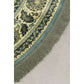 Dutchbone vloerkleed bodega  groen Ø175 x 0,6 cm