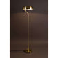 Dutchbone vloerlamp eclipse brass Ø30 x 130 cm