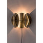 Dutchbone wandlamp corridor antique brass 13,5 x 27 x 19 cm