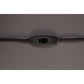 Dutchbone wandlamp hector teal 93 x 26 x 30 cm