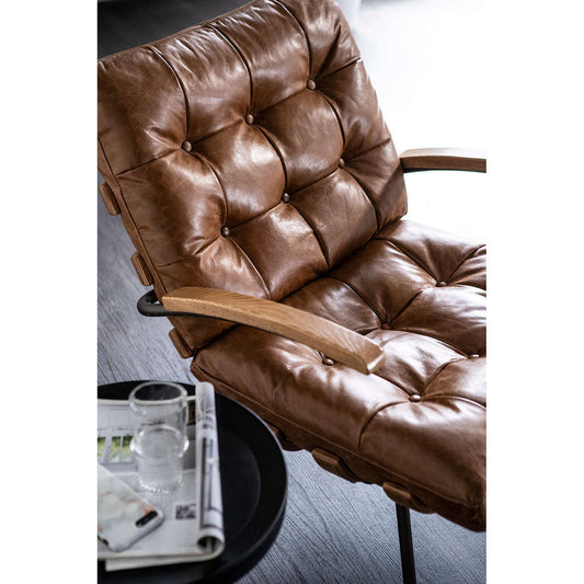 Eleonora Fauteuil Bastiaan cognac