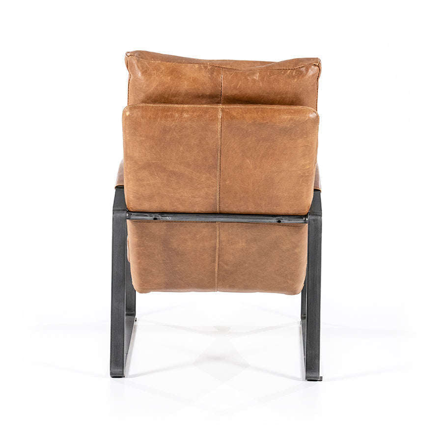 Eleonora Lex fauteuil cognac