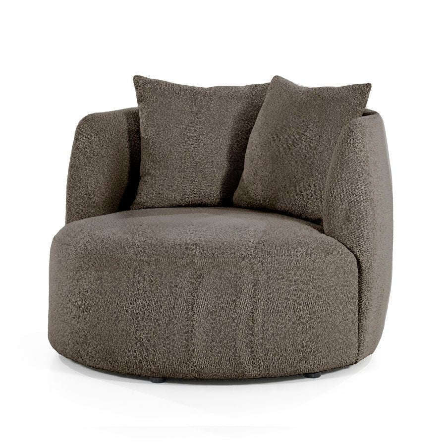 Eleonora Louis fauteuil boucle bruin