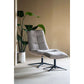 Eleonora Fauteuil Marcus met voetenbank beige