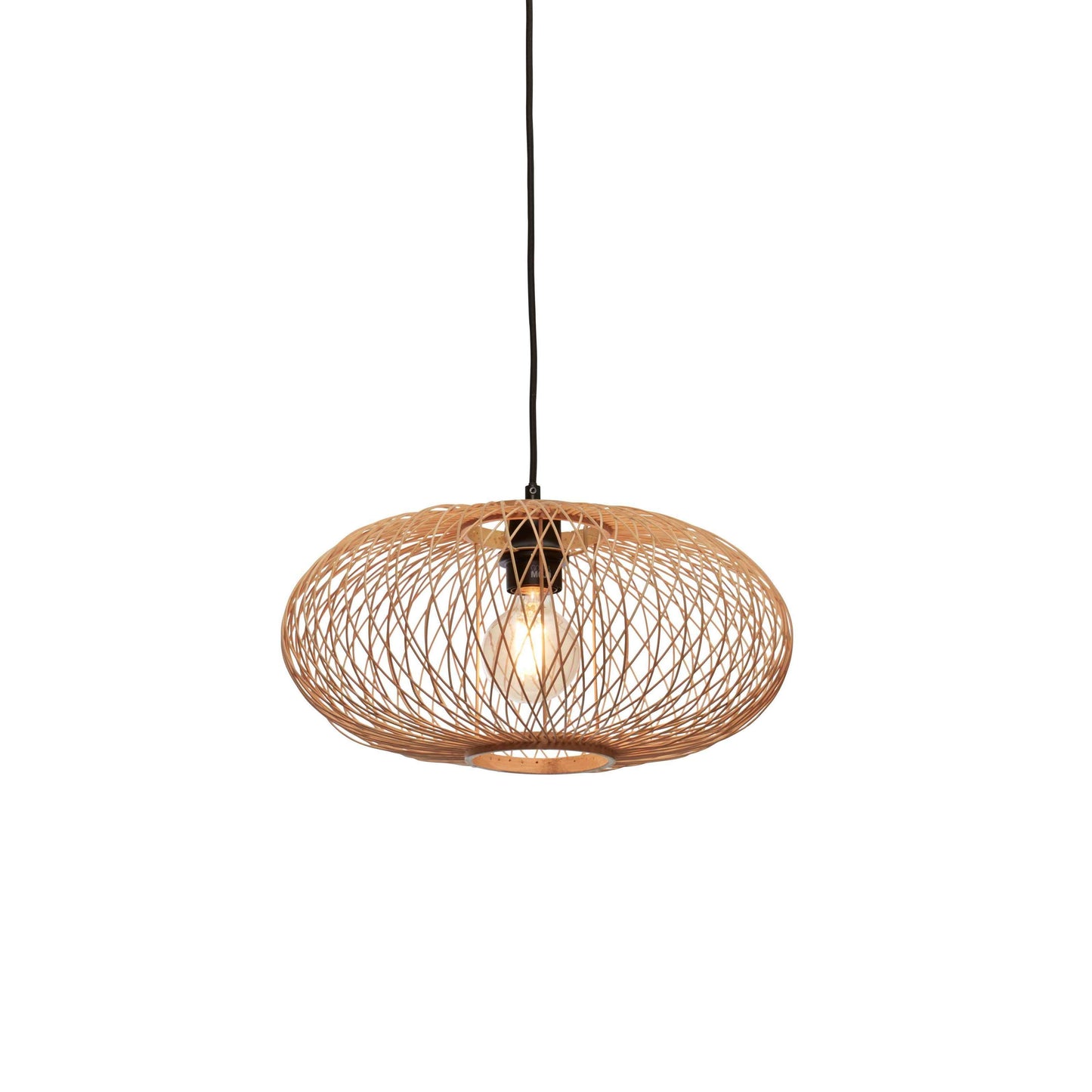 GOOD&MOJO hanglamp cango ellips 40 cm S naturel