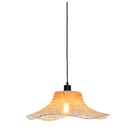 GOOD&MOJO hanglamp ibiza wavy 50 cm S naturel