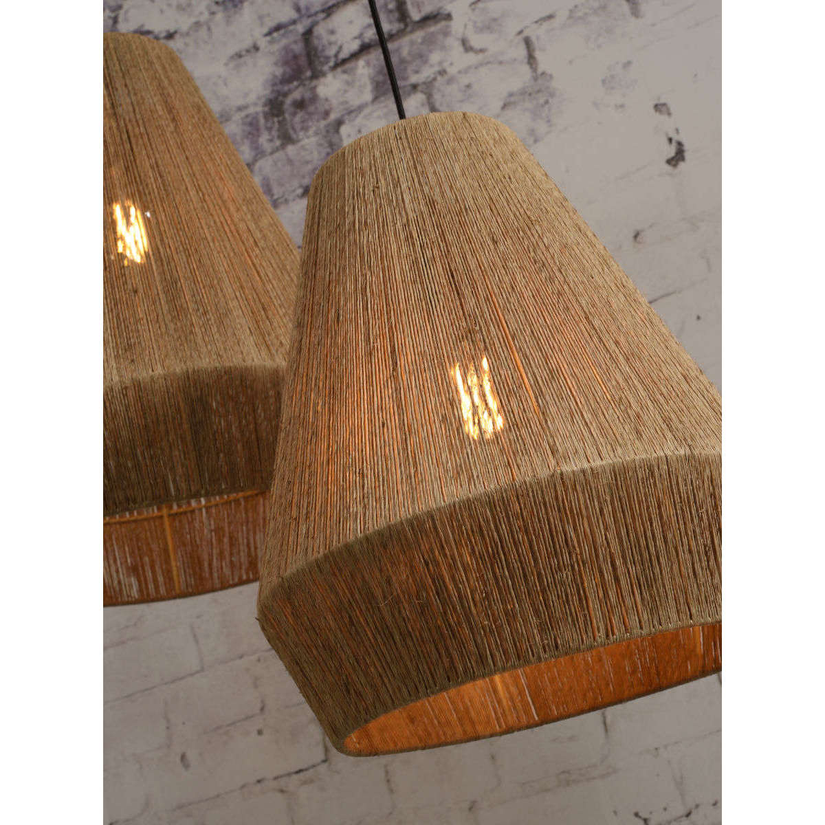 GOOD&MOJO Hanglamp Iguazu jute naturel S