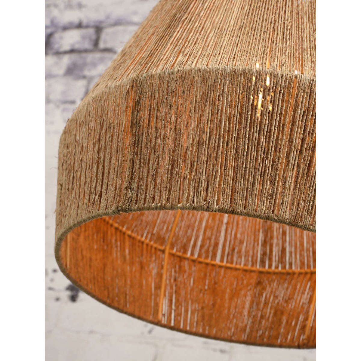 GOOD&MOJO Hanglamp Iguazu jute naturel S