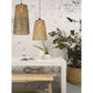 Good&Mojo Hanglamp Kalimantan bamboe / taps S