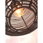 GOOD&MOJO hanglamp tanami 25 cm zwart