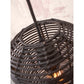 GOOD&MOJO hanglamp tanami koker 18 cm L zwart