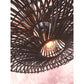 GOOD&MOJO hanglamp zanzibar plat 40 cm S zwart
