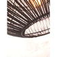 GOOD&MOJO hanglamp zanzibar rond 40 cm zwart